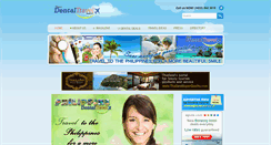 Desktop Screenshot of dentaltravel.com.ph